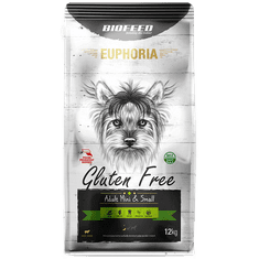 BIOFEED Euphoria Gluten Free Mini & Small Pro Psy Mini A Malých Plemen S Jehněčím 12kg