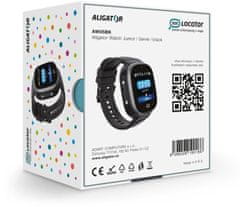 Aligator Watch Junior GPS černé