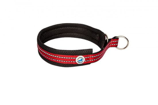 ALL FOR DOGS Half Choke Collar Red 50