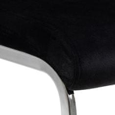 Design Scandinavia Jídelní židle Ulla (SET 2 ks), černá
