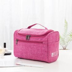 INNA Kosmetické pouzdro Toaletní taška Make Up Bag Make Up Bag Travel Bag Travelcosmetic s rukojetí pro přenášení v růžové KOSCUBA-14
