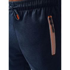 Dstreet Pánské teplákové šortky HIRO granátové sx2220 XL