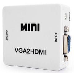 Goobay Redukce samice VGA na samici HDMI is audio výstupem jack