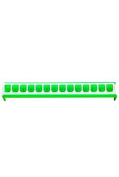 Horizont Krmítko pro slepice žlabové 50cm zelené, plast