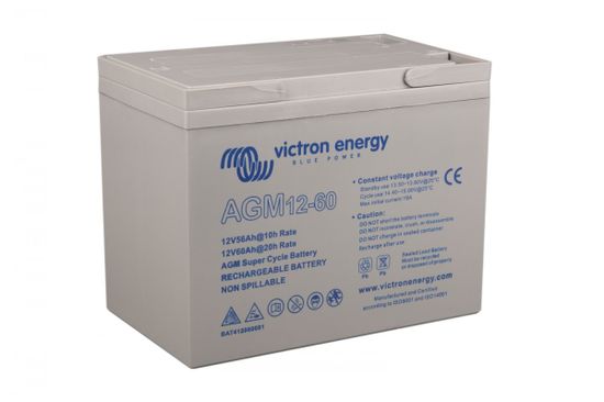 Victron Energy | Victron Energy 12V 60Ah AGM Super Cycle BAT412060081