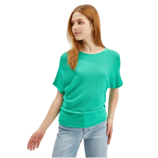 Orsay Světle zelený dámský svetr s krátkým rukávem ORSAY XS ORSAY_507435-896000