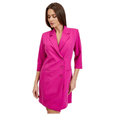 Orsay Tmavě růžové dámské šaty ORSAY_410243-375000 34