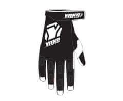 YOKO Motokrosové rukavice YOKO TWO černá/bílá M (8) 67-226709-8
