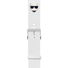 Karl Lagerfeld Ikonik Choupette řemínek Bílá 41mm