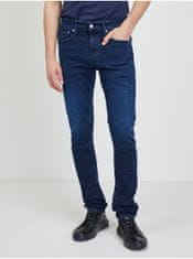 Calvin Klein Tmavě modré pánské skinny fit džíny Calvin Klein Jeans 29/34