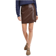 Orsay Hnědá dámská koženková sukně ORSAY_726344-764000 36