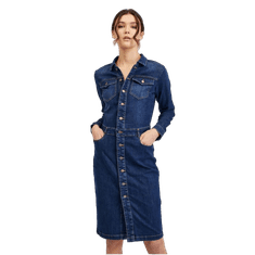 Orsay Tmavě modré dámské džínové šaty ORSAY_460146548000 38
