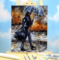 Gaira® Malování podle čísel Muž pod deštníkem M301
