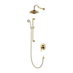 Omnires Armance podomítkový sprchový systém zlatá /gl/ (SYSAM20GL)