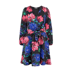 Orsay Černé dámské květované šaty ORSAY_471703660000 38