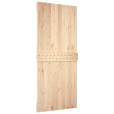 Greatstore Posuvné dveře 100 x 210 cm masivní borové dřevo