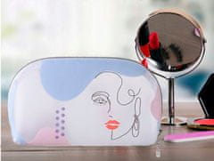 INNA Kosmetická taška Toaletní taška Malá kosmetická taška Vodotěsná průhledná toaletní taška pro ženy KOSFLORINA-4