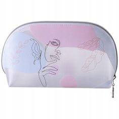 INNA Kosmetická taška Toaletní taška Malá kosmetická taška Vodotěsná průhledná toaletní taška pro ženy KOSFLORINA-5