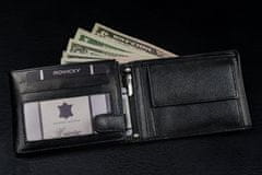 RONALDO Pánská velká kožená peněženka horizontální