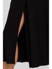 Style Stylove Dámské midi šaty Guevere S234 černá L