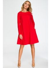 Style Stylove Dámské mini šaty Flonor S137 červená XXL