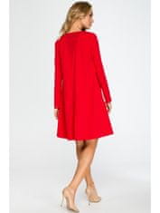 Style Stylove Dámské mini šaty Flonor S137 červená XXL