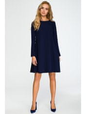 Style Stylove Dámské mini šaty Flonor S137 tmavě modrá L