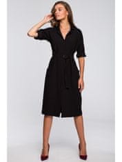 Style Stylove Dámské midi šaty Gynefach S230 černá L
