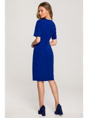 Style Stylove Dámské mini šaty Estridamor S317 chrpově modrá XXL