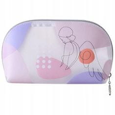 INNA Kosmetická taška Toaletní taška Malá kosmetická taška Vodotěsná průhledná toaletní taška pro ženy KOSFLORINA-6