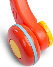 TOYZ Dětské hrající edukační chodítko 2v1 Toyz Spark orange
