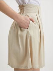 VILA Béžová krátká sukně VILA Vero XL