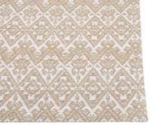 Beliani Jutový koberec 160 x 230 cm béžový ATIMA