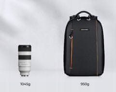 K&F Concept Moderni batoh Foto pro fotoaparát, laptop stativ, negru, K&F, KF13.140