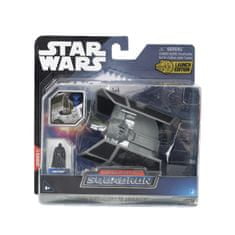 Star Wars Micro Galaxy Squadron s 13 cm figurkou vozidla - TIE Advanced + Darth Vader