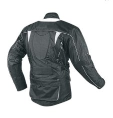 MAXX NF 2201 Textilní bunda dlouhá černo šedá Velikost: XXXL