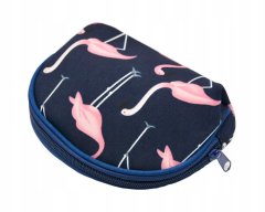 INNA Dámská kosmetická taška Set 3 kusy Make Up Bag Make Up Bag Toaletní taška pro kabelku Cestovní taška v námořnické modré pro dámy KOSMADAGASCAR-1