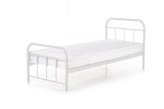 Halmar Kovová postel LINA 90x200 bílá