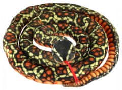 Teddies Had plyšový 200 cm černo-oranžovo-žlutý