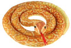 Teddies Had plyšový 200 cm oranžovo-žlutý
