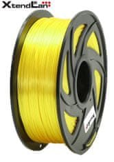 XtendLan PLA filament 1,75mm lesklý žlutý 1kg