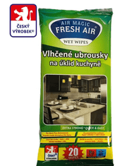 Fresh Air čistící ubrousky do kuchyně 20 ks