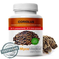 MycoMedica Coriolus 50 %, 90 kapslí