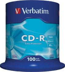 Verbatim CD-R80 700MB/ 52x/ Extra Protection/ 100pack/ spindle