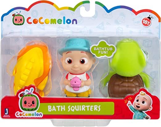 CoComelon CoComelon šplouchací hračka do koupele JJ, ryba a želva
