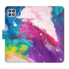 iSaprio Flipové pouzdro - Abstract Paint 05 pro Samsung Galaxy A22 5G