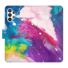 iSaprio Flipové pouzdro - Abstract Paint 05 pro Samsung Galaxy A32 5G
