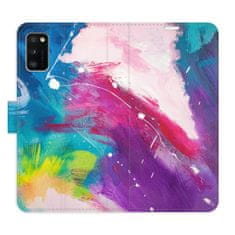 iSaprio Flipové pouzdro - Abstract Paint 05 pro Samsung Galaxy A41