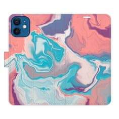 iSaprio Flipové pouzdro - Abstract Paint 06 pro Apple iPhone 12 Mini