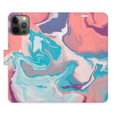 iSaprio Flipové pouzdro - Abstract Paint 06 pro Apple iPhone 12 Pro